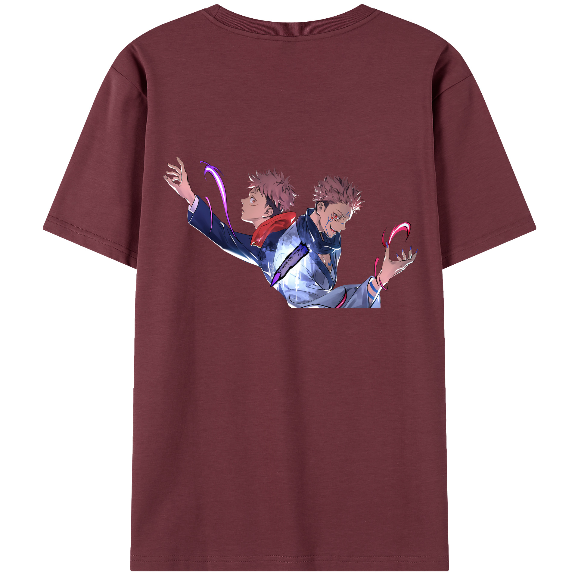 （画像用） 呪術廻戦 Jujutsu Kaisen 綿100％半袖Tシャツ（背面プリント）